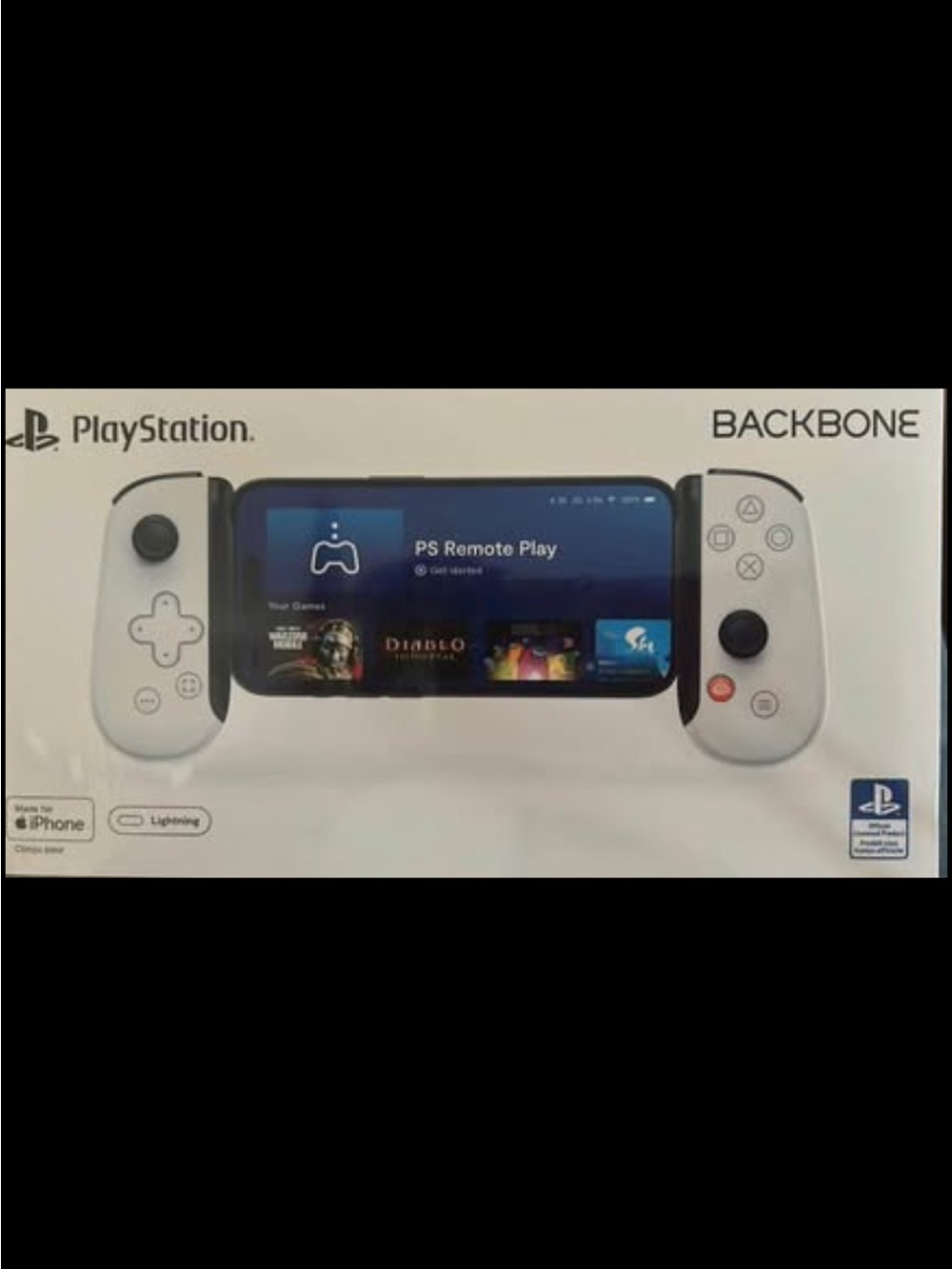 PRICE REDUCED TO $55!  PlayStation Backbone Lightning